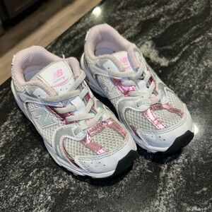 New balance 530 pink toddler kids